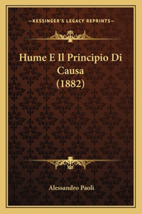 Hume E Il Principio Di Causa (1882)