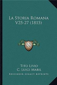 Storia Romana V25-27 (1815)