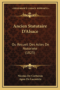 Ancien Statutaire D'Alsace