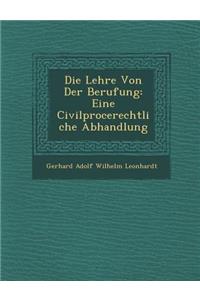 Lehre Von Der Berufung