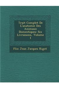 Trait Complet de L'Anatomie Des Animaux Domestiques