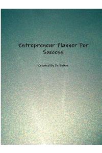Entrepreneur Planner for Success Lh