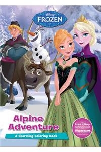 Disney Frozen Alpine Adventure: A Charming Coloring Book
