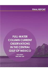 Full-Water Column Current Observations in the Central Gulf of Mexico Final Report