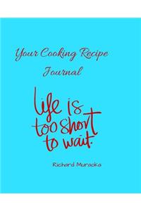 your cooking recipe journal