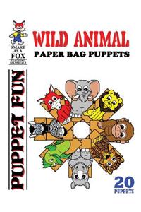 Wild Animal Paper Bag Puppets