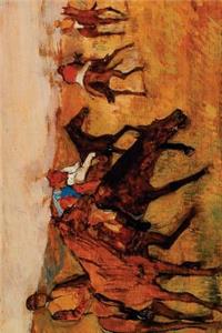 ''Before the Race'' by Edgar Degas