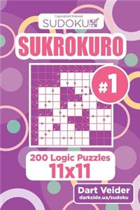 Sudoku Sukrokuro - 200 Logic Puzzles 11x11 (Volume 1)