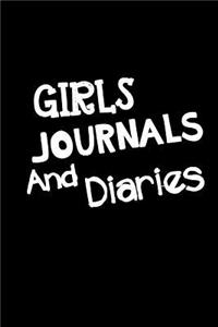 Girls Journals And Diaries