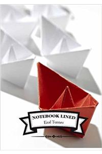 Lined Notebook - Paper Boat: Notebook Journal Diary, 110 Lined Pages, 7 X 10