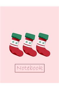Christmas Stocking Notebook