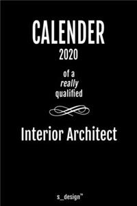 Calendar 2020 for Interior Architects / Interior Architect