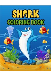Shark Coloring Book