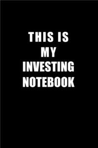 Notebook For Investing Lovers