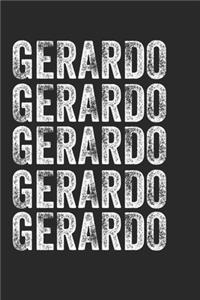 Name GERARDO Journal Customized Gift For GERARDO A beautiful personalized