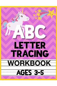 ABC Letter Tracing Workbook Ages 3-5