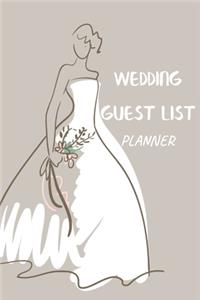Wedding Guest List Planner