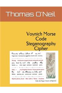 Voynich Morse Code Steganography Cipher