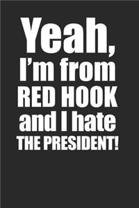Red Hook Anti Trump 120 Page Notebook Lined Journal