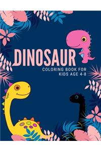 dinosaur coloring book for kids age 4-8