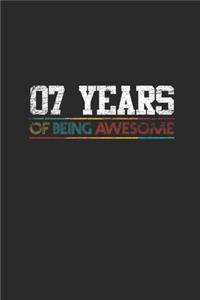 7 Years Of Being Awesome