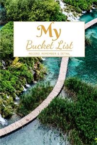 My Bucket List