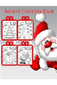 Advent Coloring Book