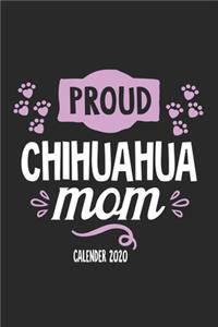 Proud Chihuahua Mom Calender 2020