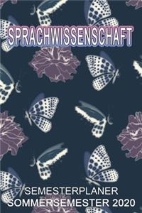 Sprachwissenschaft Semesterplaner - Sommersemester 2020