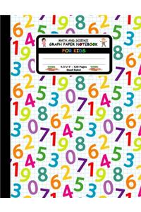 Math And Science Graph Paper Notebook For Kids