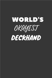 Deckhand Notebook