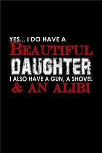 Yes, .. I do have a beautiful daughter I also have a gun, a shovel & an alibi
