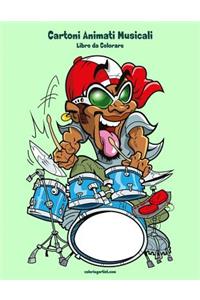 Cartoni Animati Musicali Libro da Colorare 1