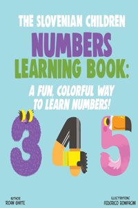 Slovenian Children Numbers Learning Book