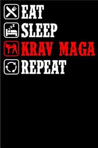 Eat Sleep Krav Maga Repeat