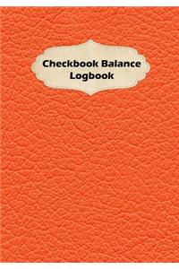 Checkbook Balance Logbook