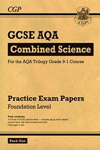 GCSE Combined Science AQA Practice Papers: Foundation Pack 1