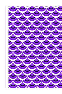 Mermaid Scales Purple Print