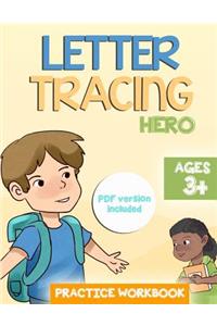 Letter Tracing Hero Practice Workbook