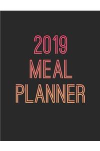 2019 Meal Planner