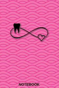 Dental Dentist Notebook Journal: The Perfect Gift Journal Notebook for Dentist, Dentists, Dental Assistant, Dental Technician, Surgeon, Orthodontist, Whether Privately or in Your Practice, This Notebookis for All Your Notes (6x9, 110 Sites, Softcov