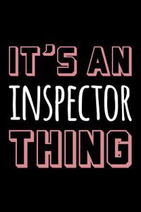 It's an Inspector Thing