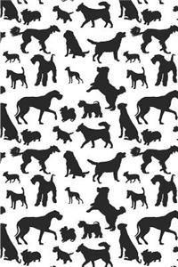 Dog Pattern - Many Dogs Playing