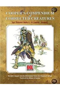 Cooper's Compendium of Corrected Creatures