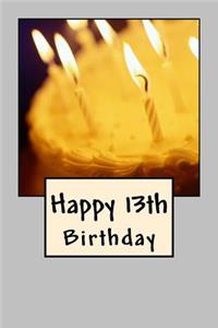 Happy 13th Birthday