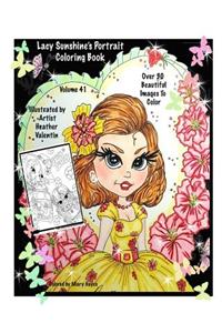 Lacy Sunshine's Portrait Coloring Book