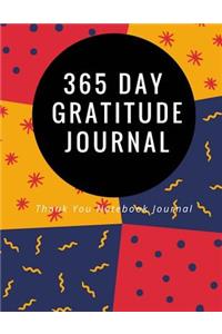 365 Day Gratitude Journal