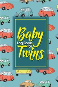 Baby Log Book for Twins
