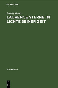 Laurence Sterne Im Lichte Seiner Zeit