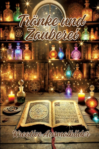 Tränke und Zauberei: Kreative Ausmalbilder